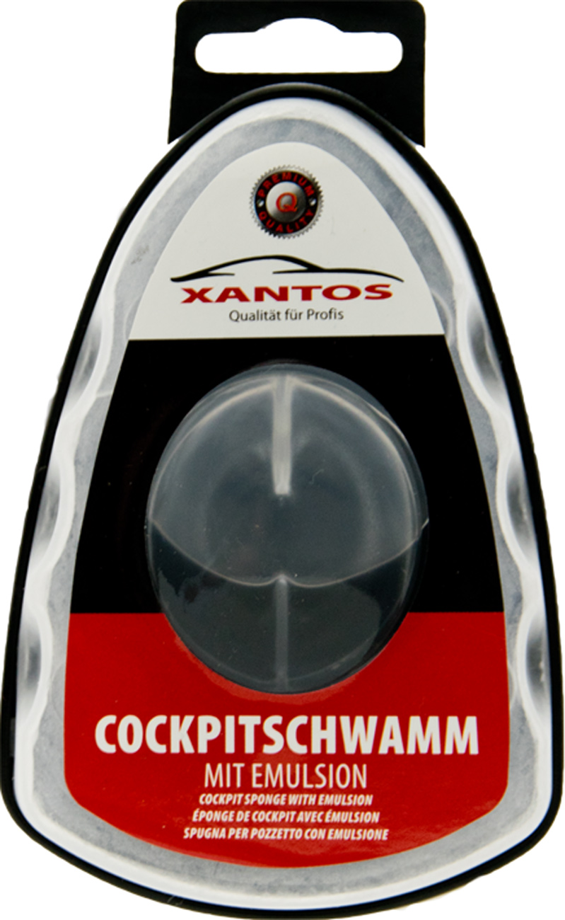 XANTOS Cockpitschwamm in der Box mit Spender