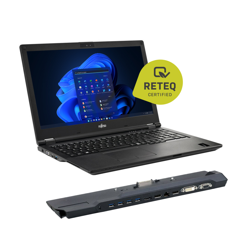 Fujitsu Lifebook E559 15,6 i5-8265U/16GB/512GBSSD/Docking W11P