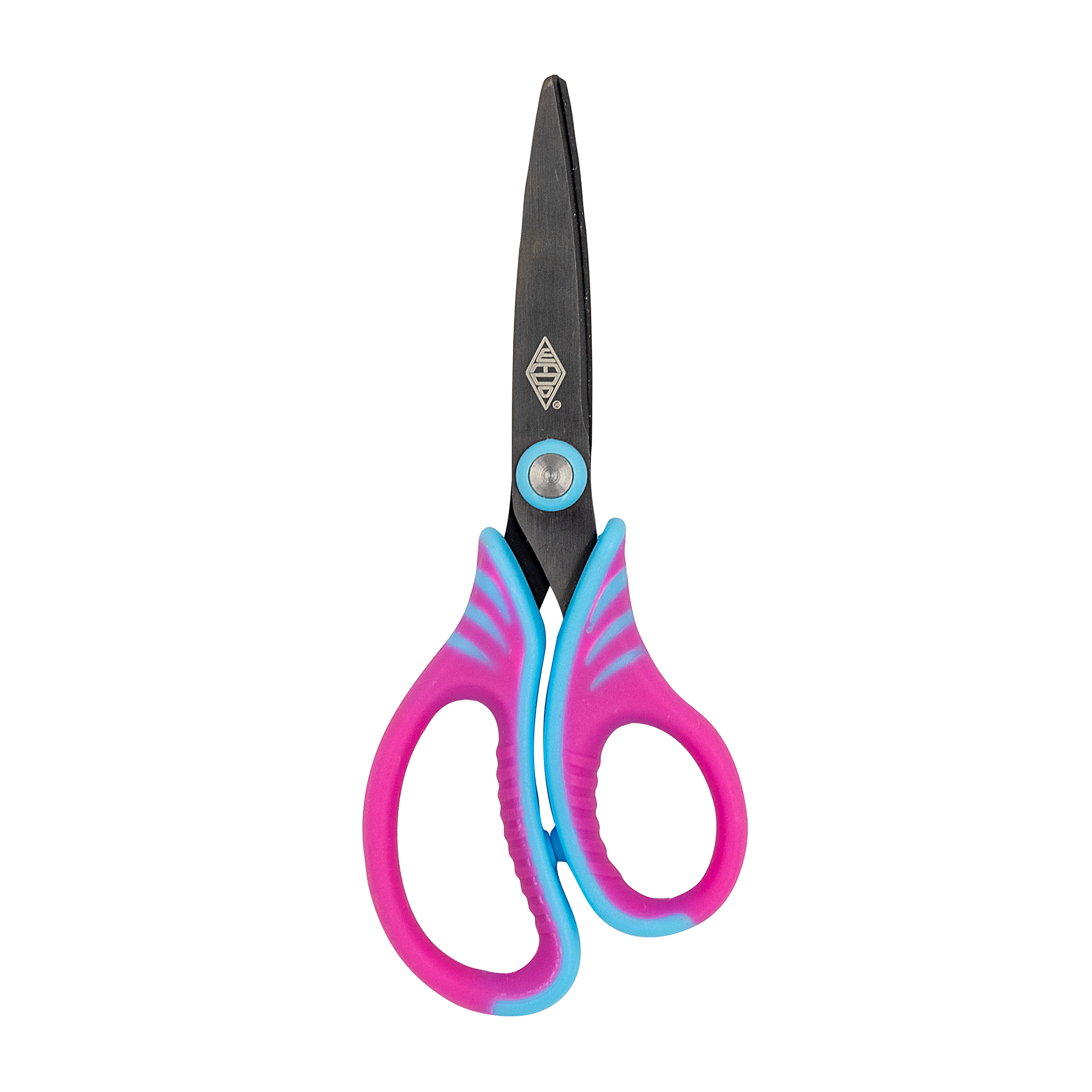 WEDO Schere GRIPY BLACK 13cm SB-Karte, spitz, farbig sort.