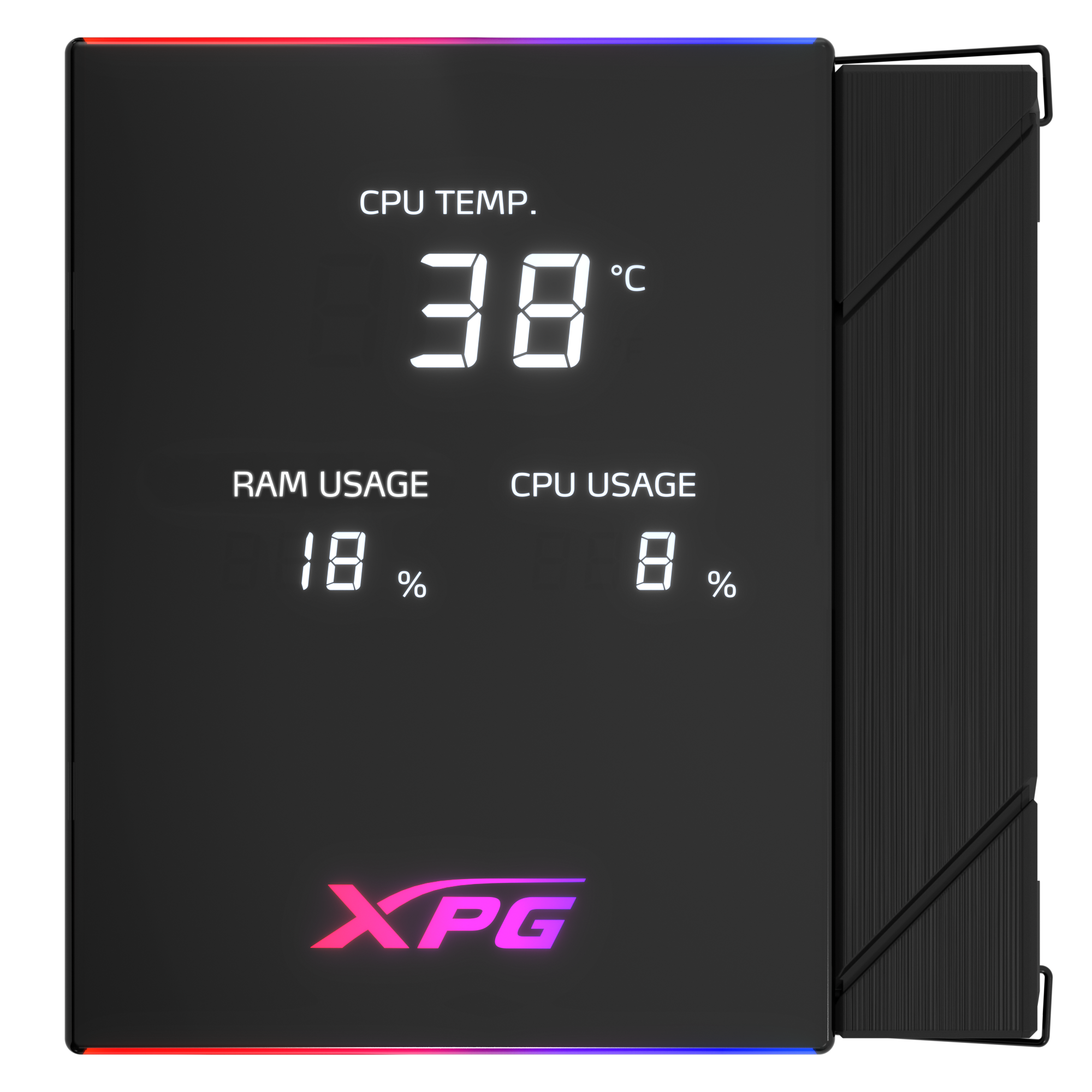 Lüfter XPG MAESTRO PLUS 62DA  (120mm ARGB Fan)       schwarz retail CPU-Kühler
