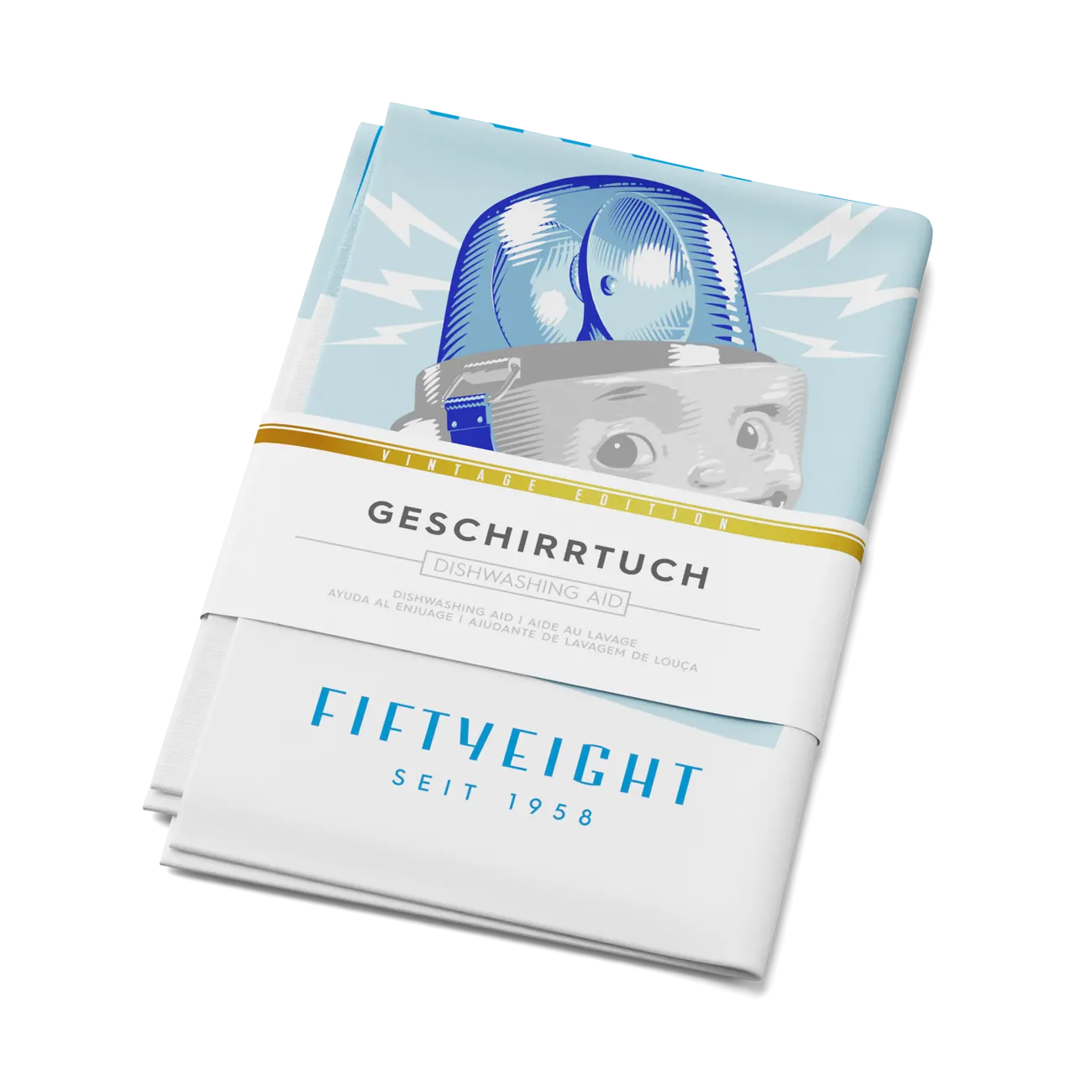 FIFTYEIGHT Geschirrhandtuch SPÜL Hilfe