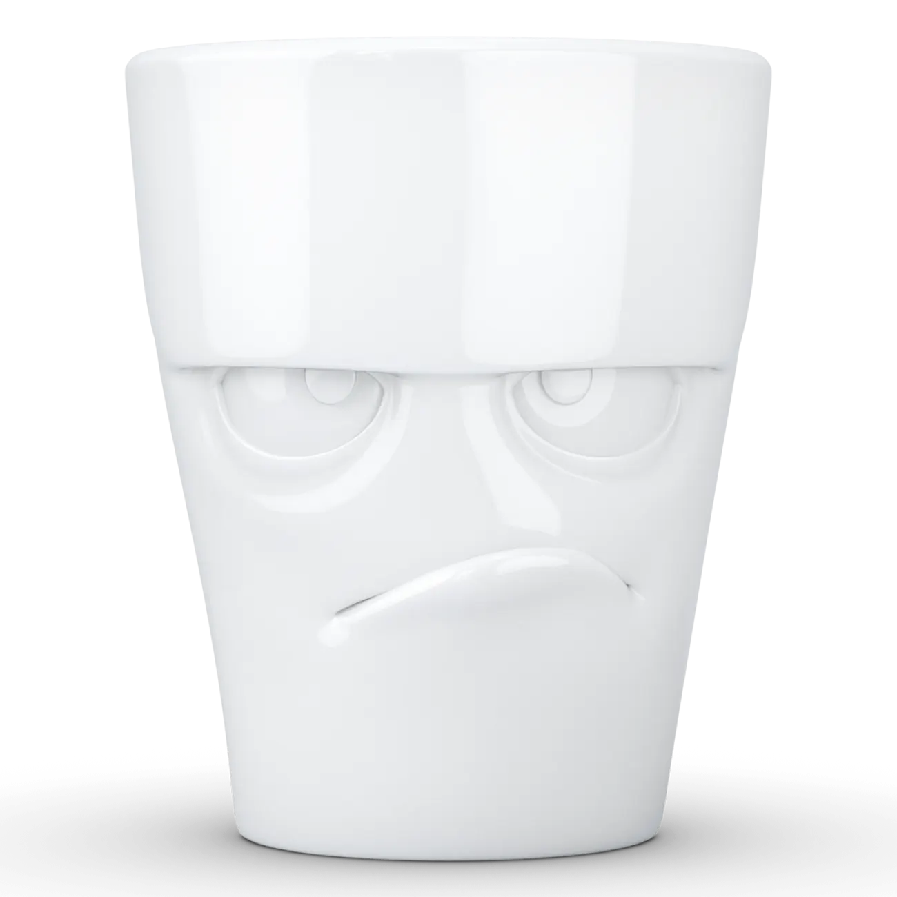 FIFTYEIGHT Henkelbecher 350ml - Grummelig weiß