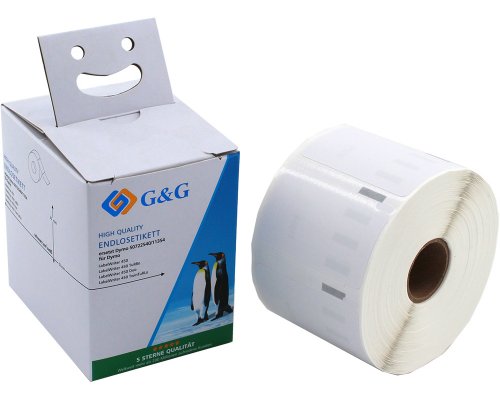 G&G Etiketten 1.000 Stück für DYMO 11354/ s0722540 32x57mm Etiketten