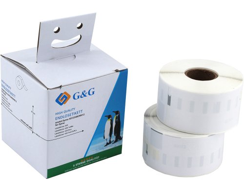 G&G Etiketten DYMO 99012/ S0722400 36x89 mm Weiß 520 Stk Etiketten