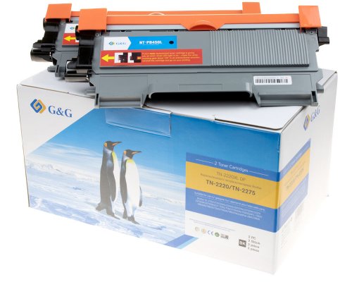 G&G XL-Toner 2er Set kompatibel mit Brother TN-2220/ 2010 Toner Brother