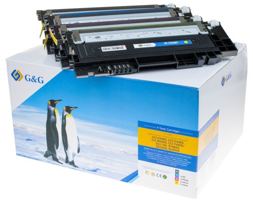 G&G Toner 4er Set für Samsung P406C/ HP SU375A BK/C/M/Y Toner HP