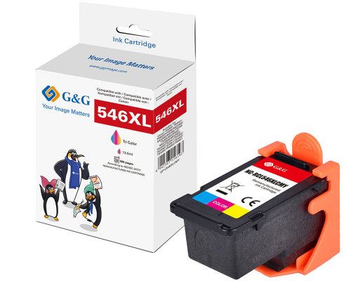G&G XL-Patrone kompatibel mit Canon CL-546XL / 8288B01 Patronen Canon