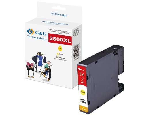 G&G XL-Druckerpatrone kompatibel mit Canon PGI-2500XLY Patronen Canon