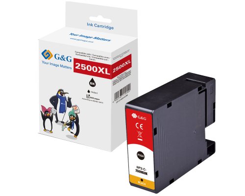 G&G Druckerpatrone kompatibel mit Canon PGI-2500XLBK Patronen Canon