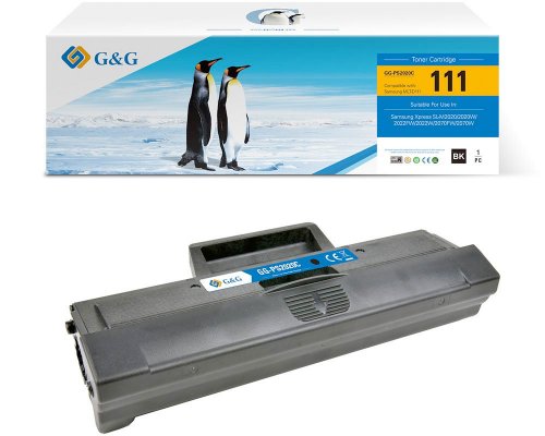 G&G Toner kompatibel mit Samsung MLT-D111S/ HP SU810A Toner HP