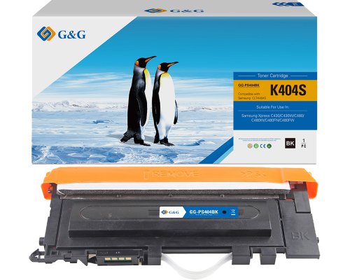 G&G Toner kompatibel mit Samsung CLT-K404S/ HP SU100A Toner HP