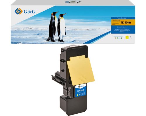 G&G Toner kompatibel mit Kyocera TK-5240Y/ 1T02R7ANL0 Toner Kyocera