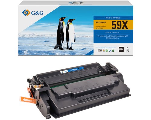 G&G XL-Toner kompatibel mit HP 59X/ CF259X MIT CHIP Toner HP