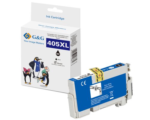 G&G XL-Druckerpatrone kompatibel mit Epson 405XL BK Patronen Epson