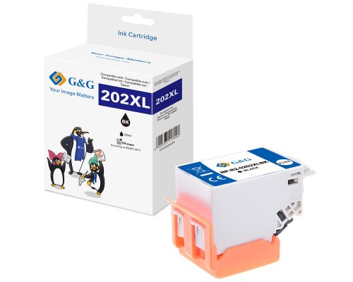 G&G XL-Druckerpatrone kompatibel mit EPSON 202XL BK Patronen Epson