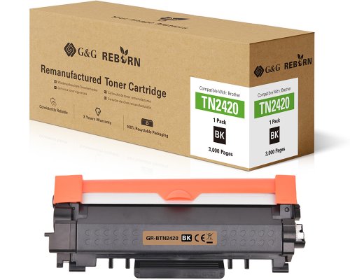 G&G Reborn-Toner kompatibel mit Brother TN-2420 Toner Brother