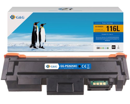 G&G XL-Toner für Samsung 116L/MLT-D116L/ HP SU828A Toner HP