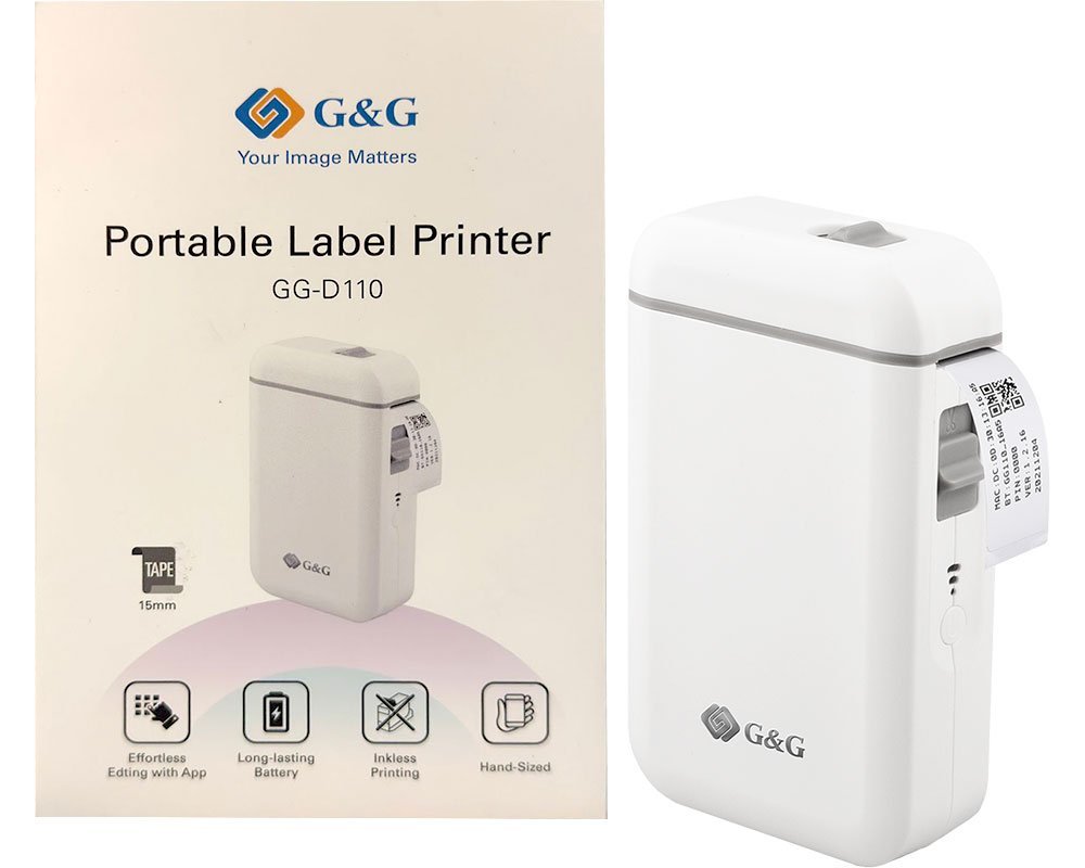 G&G GG-D110 Beschriftungsgerät für 15mm Etiketten Etiketten