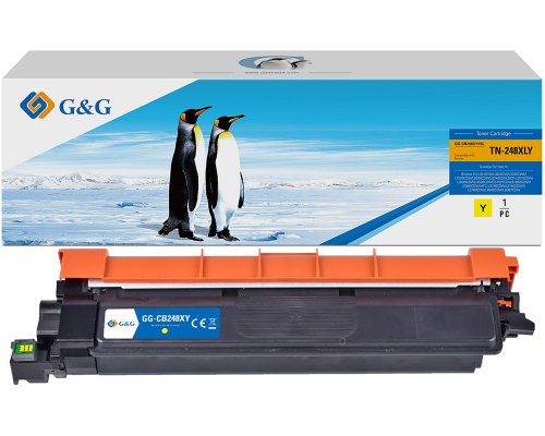 G&G Toner für Brother TN248XL Y Yellow Gelb Toner Brother