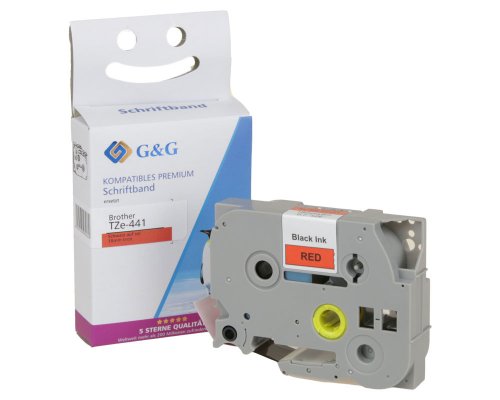 G&G Schriftband kompatibel mit Brother TZe-441