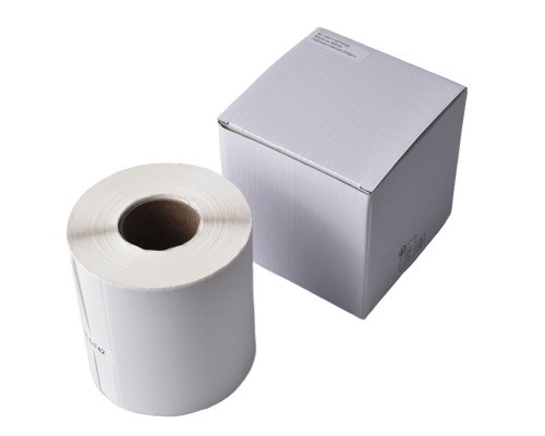 G&G Etikettenrolle 350 Stück 100 x 100 mm weiß Etiketten