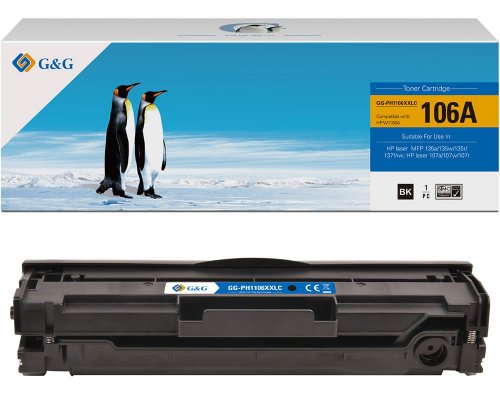 G&G XXL-Toner kompatibel mit HP 106A/ W1106A Toner HP