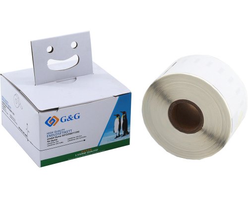 G&G Etiketten 300 Stück für DYMO 11356 / s0722560 41 x 89mm Etiketten