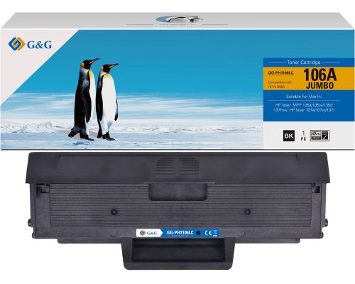 G&G XL-Toner kompatibel mit HP 106A/ W1106A Toner HP