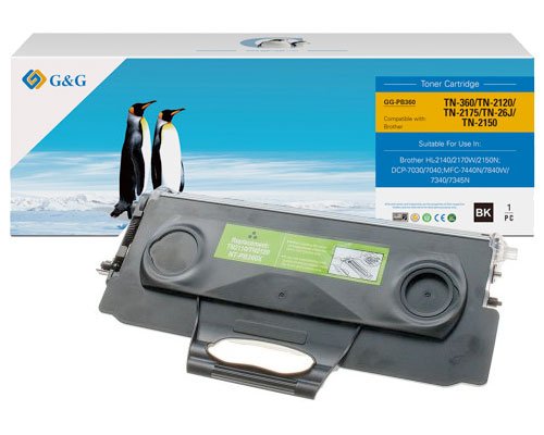 G&G XL-Toner kompatibel mit Brother TN-2120 Toner Brother
