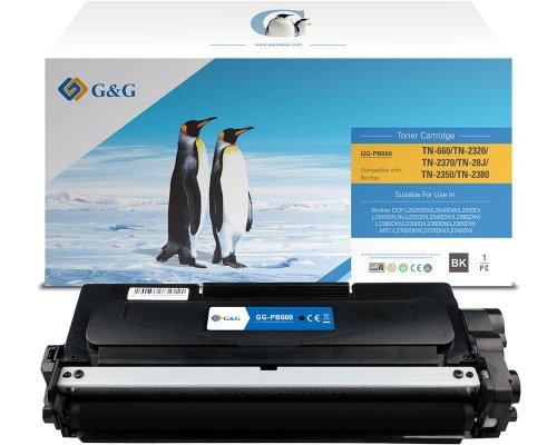 G&G Toner kompatibel mit Brother TN-2320 Toner Brother