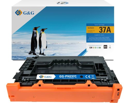 G&G Toner kompatibel mit HP 37A/ CF237A Toner HP