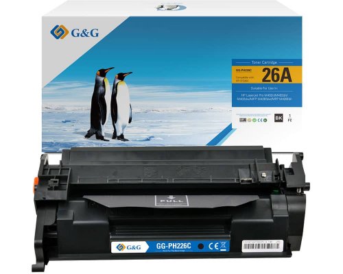 G&G Toner kompatibel mit HP 26A/ CF226A Toner HP