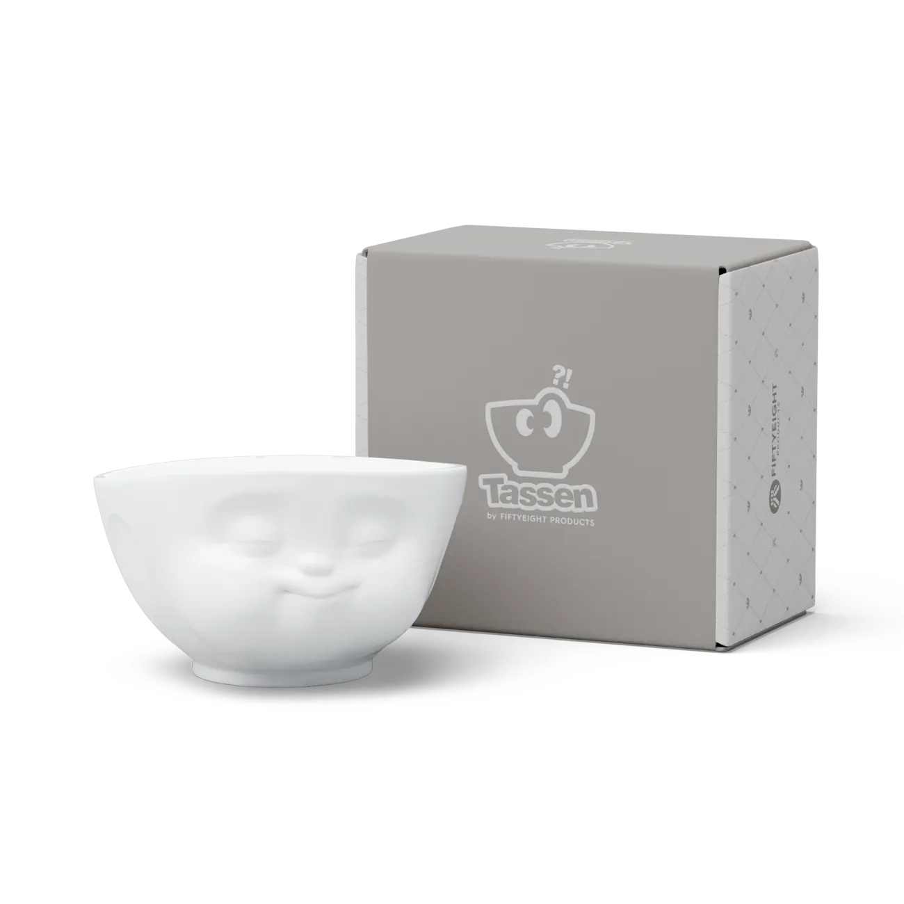 FIFTYEIGHT Schale 500ml  - Mampfend weiß