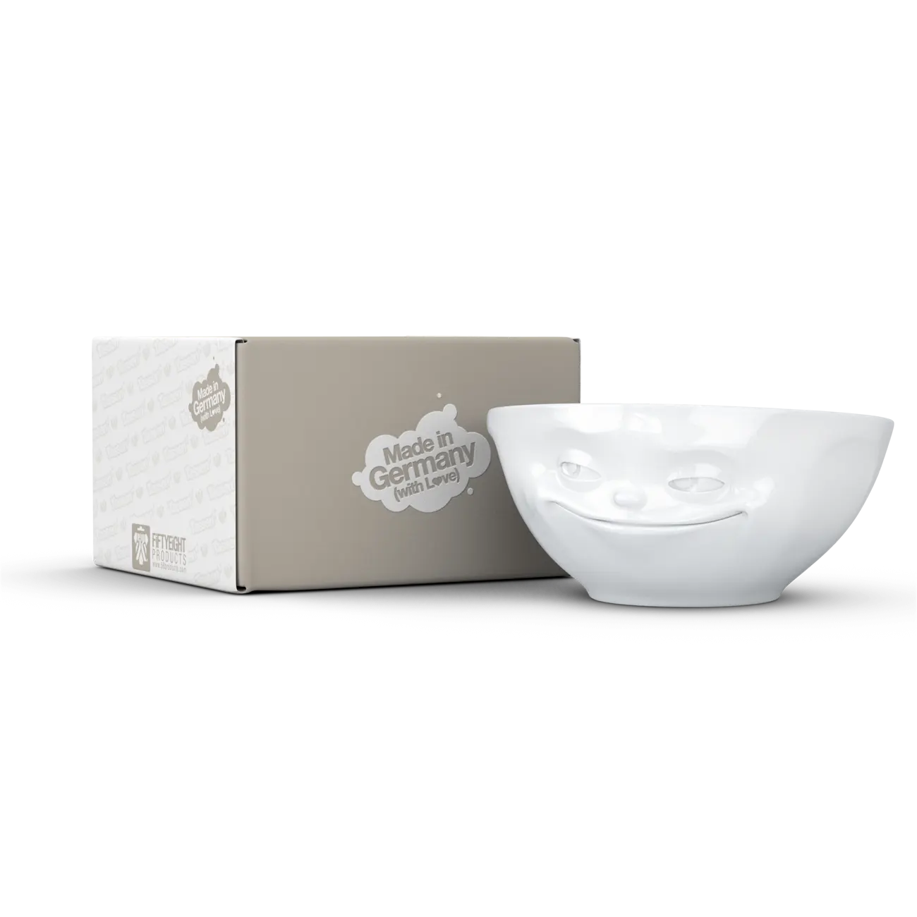 Fiftyeight Products - Schale 350 ml - grinsend weiß