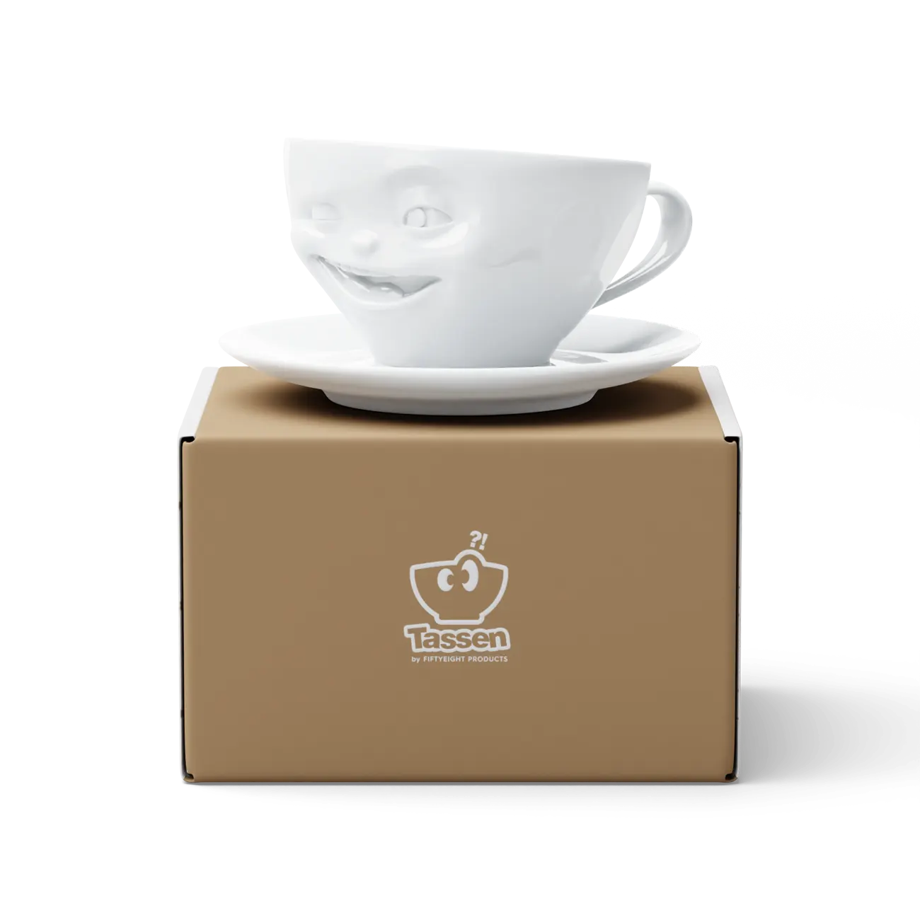 Fiftyeight Products - Kaffeetasse Zwinkernd