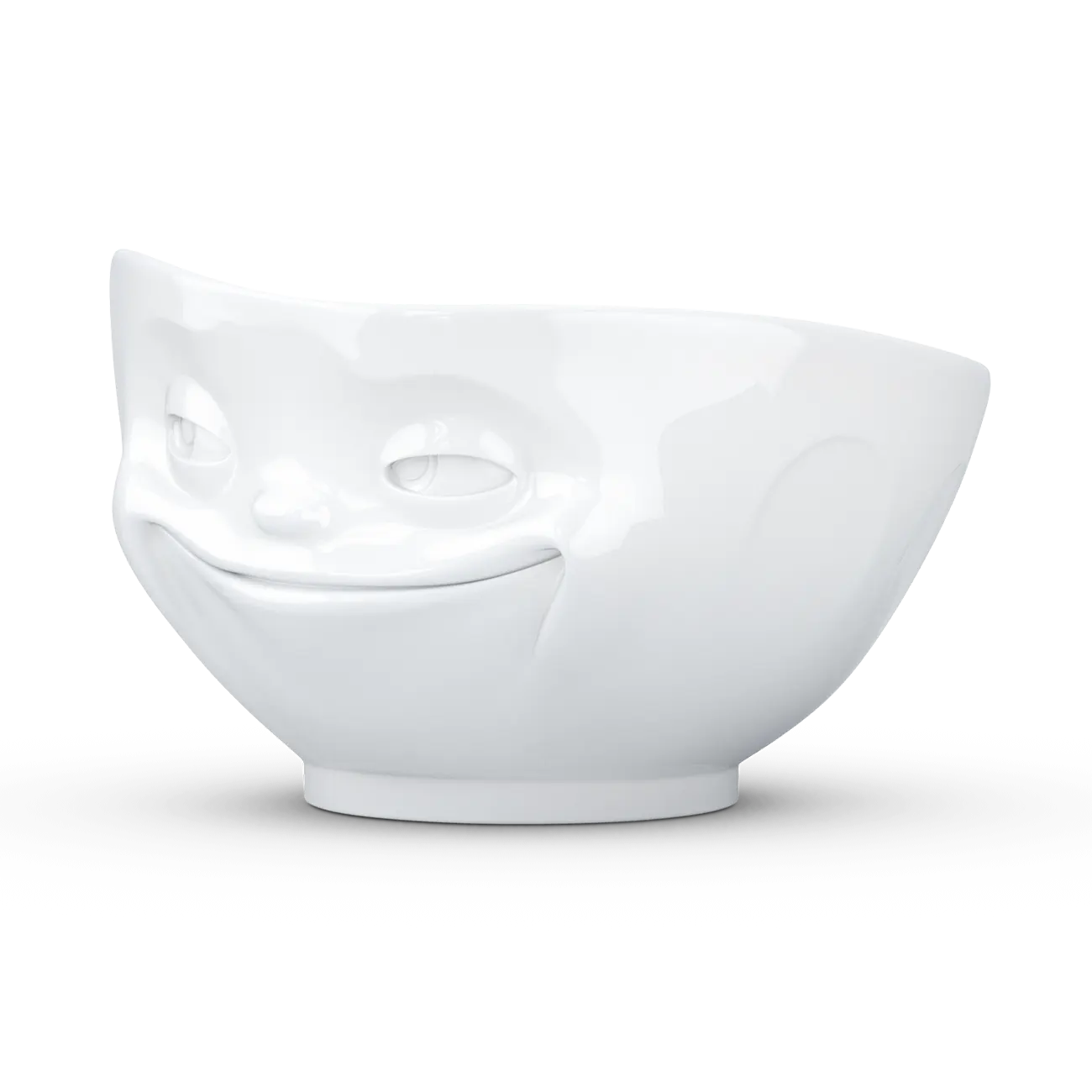 FIFTYEIGHT Schale 500ml - Grinsend weiß