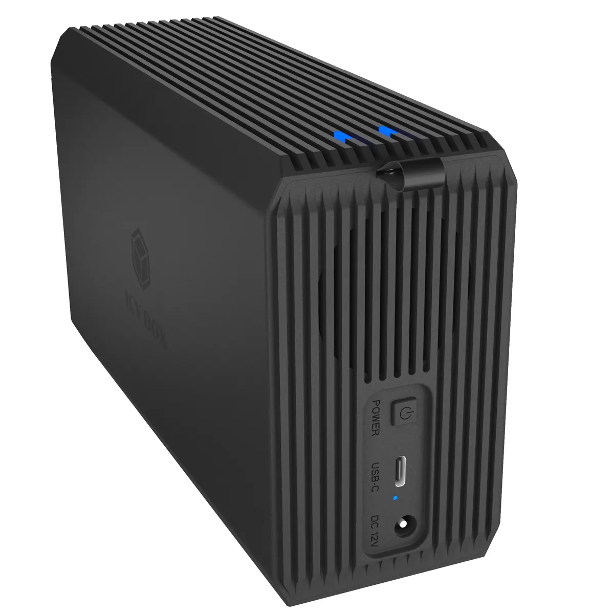 Raid System IcyBox für 2-Bay 2,5''/3,5'' SATA HDD/SSD
