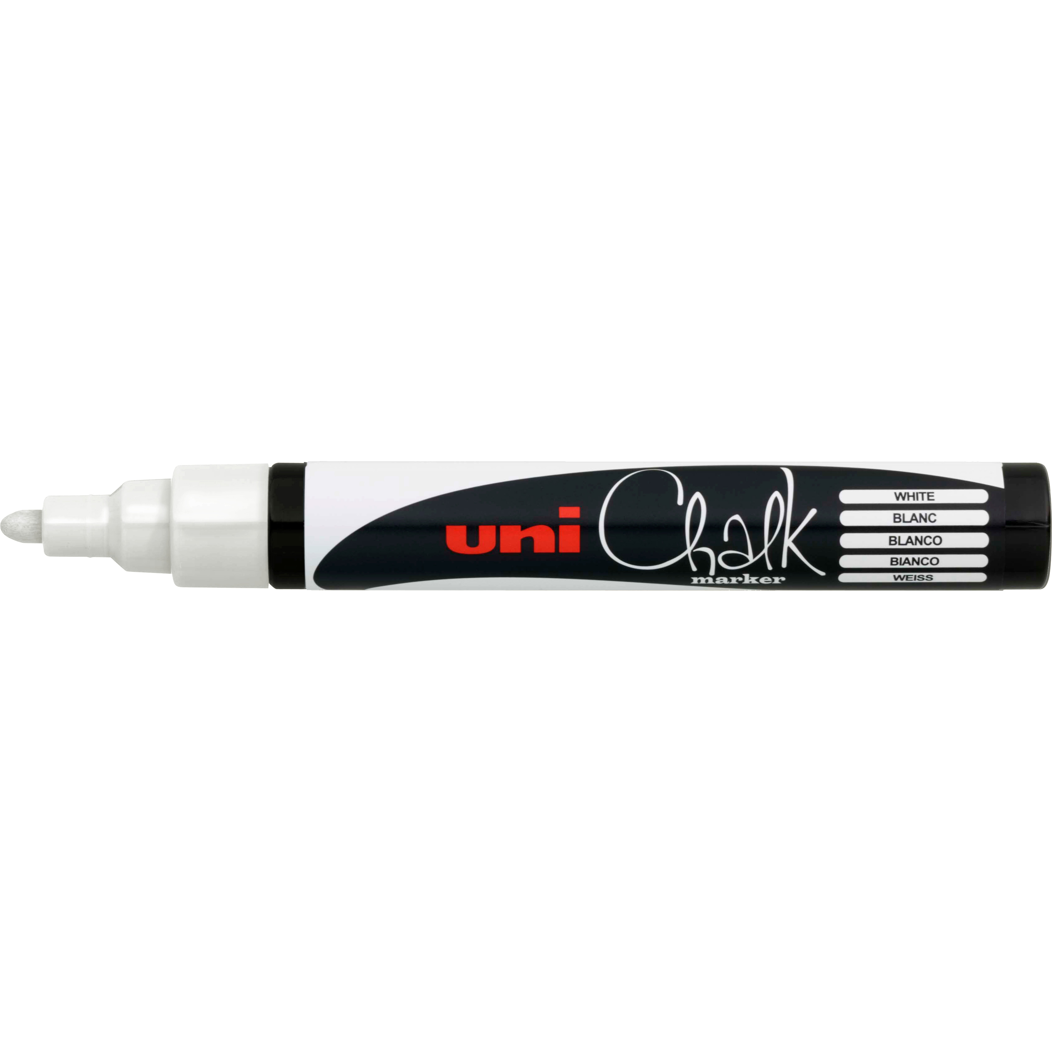 Mitsubishi Marker UNI CHALK MARKER PWE-5M weiß Permanent Marker