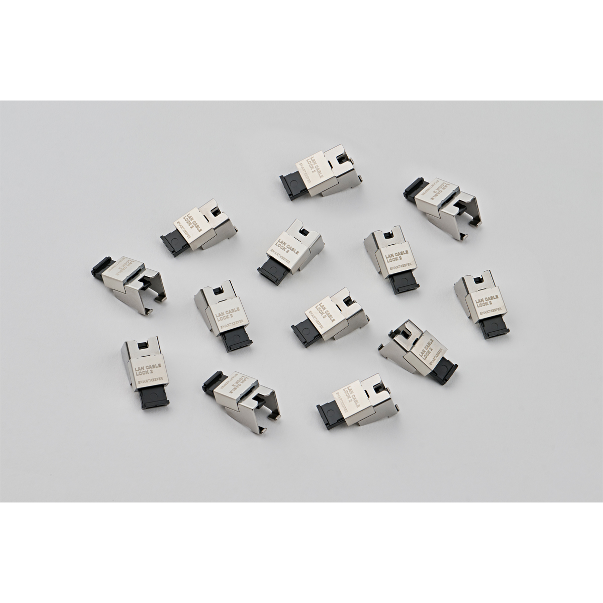 SmartKeeper Basic LAN Cable Lock 2 schwarz       12 Stk.
