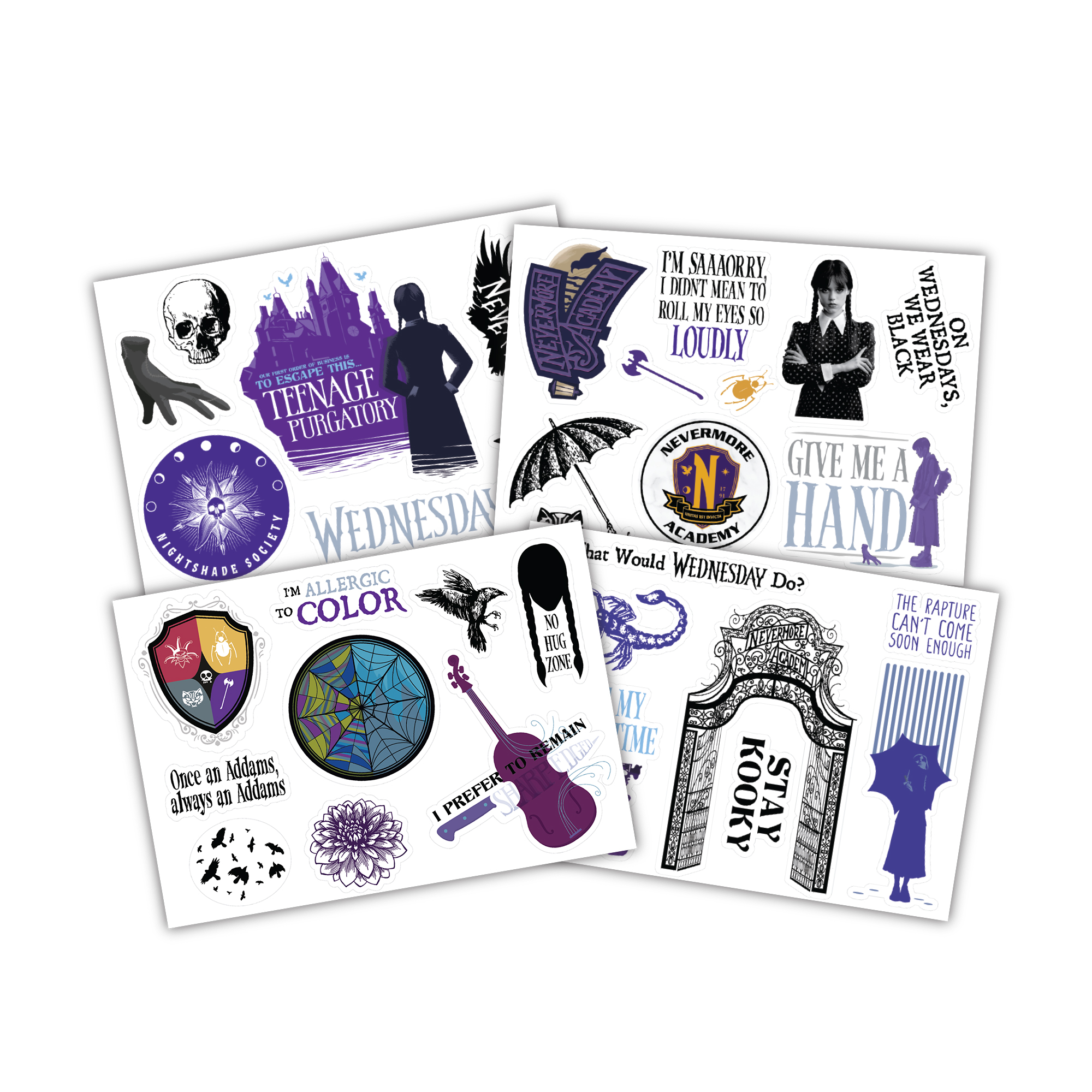Wednesday - Tech Sticker Set