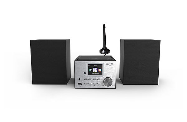 Xoro Multi Micro Kompaktanlage & Internetradio DAB+ und UKW