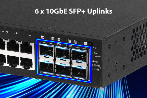 EDIMAX Switch Pro 54x GE GS-5654PLX V2 Switche