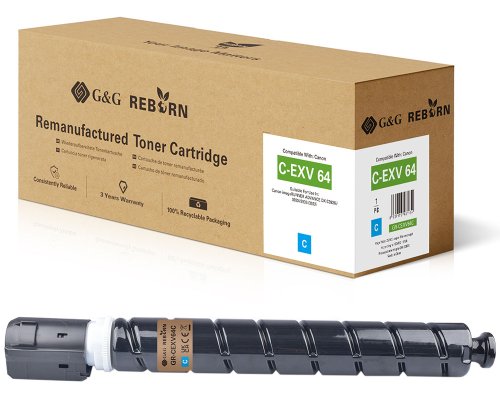 G&G Reborn-Toner kompatibel mit Canon C-EXV 64 (5754C002) C Toner Canon