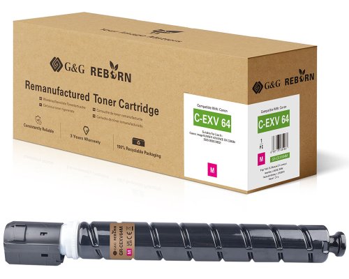G&G Reborn-Toner kompatibel mit Canon C-EXV 64 (5755C002) M Toner Canon