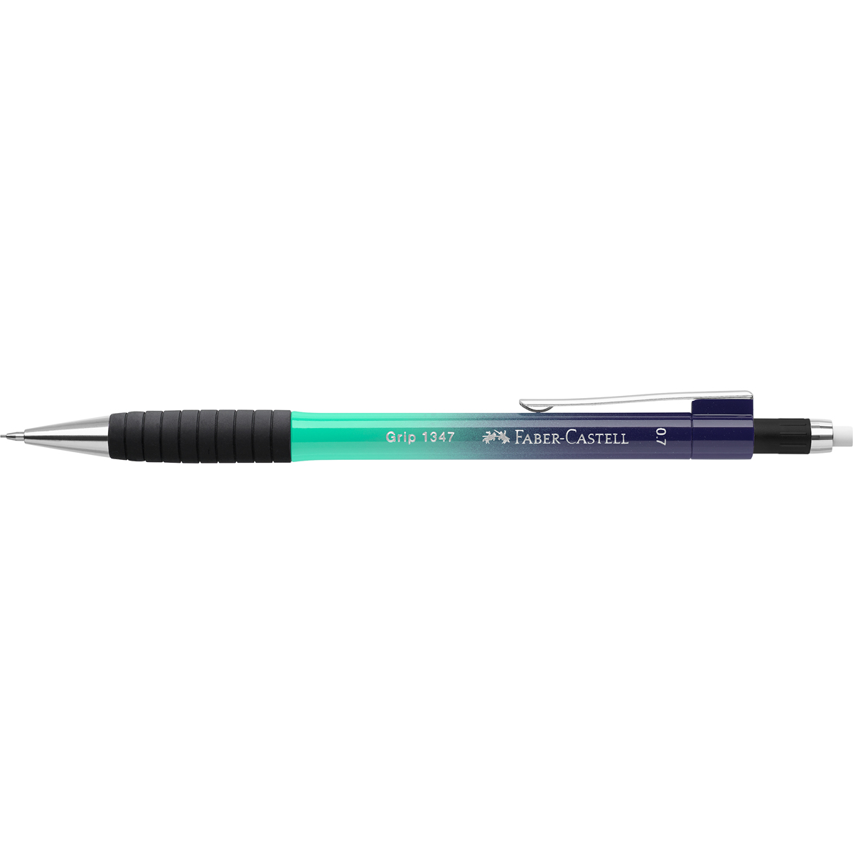 FABER-CASTELL Druckbleistift Grip 1347 0.7mm Buzzing blue Druckbleistift