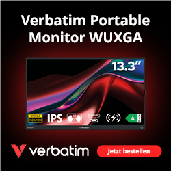 Verbatim Warenkorb Banner