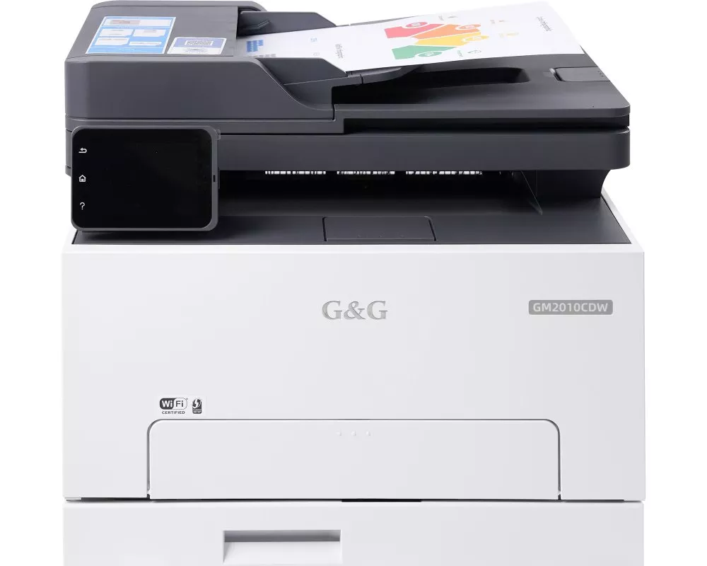 G&G GM2010CDW Farblaserdrucker 3-in-1-Multifunktion Laserdrucker