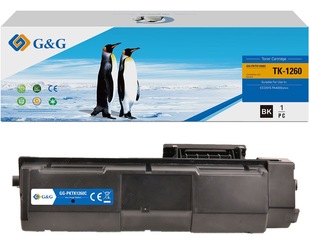 G&G Toner kompatibel mit Kyocera TK-1260/ 1T0C150NL0