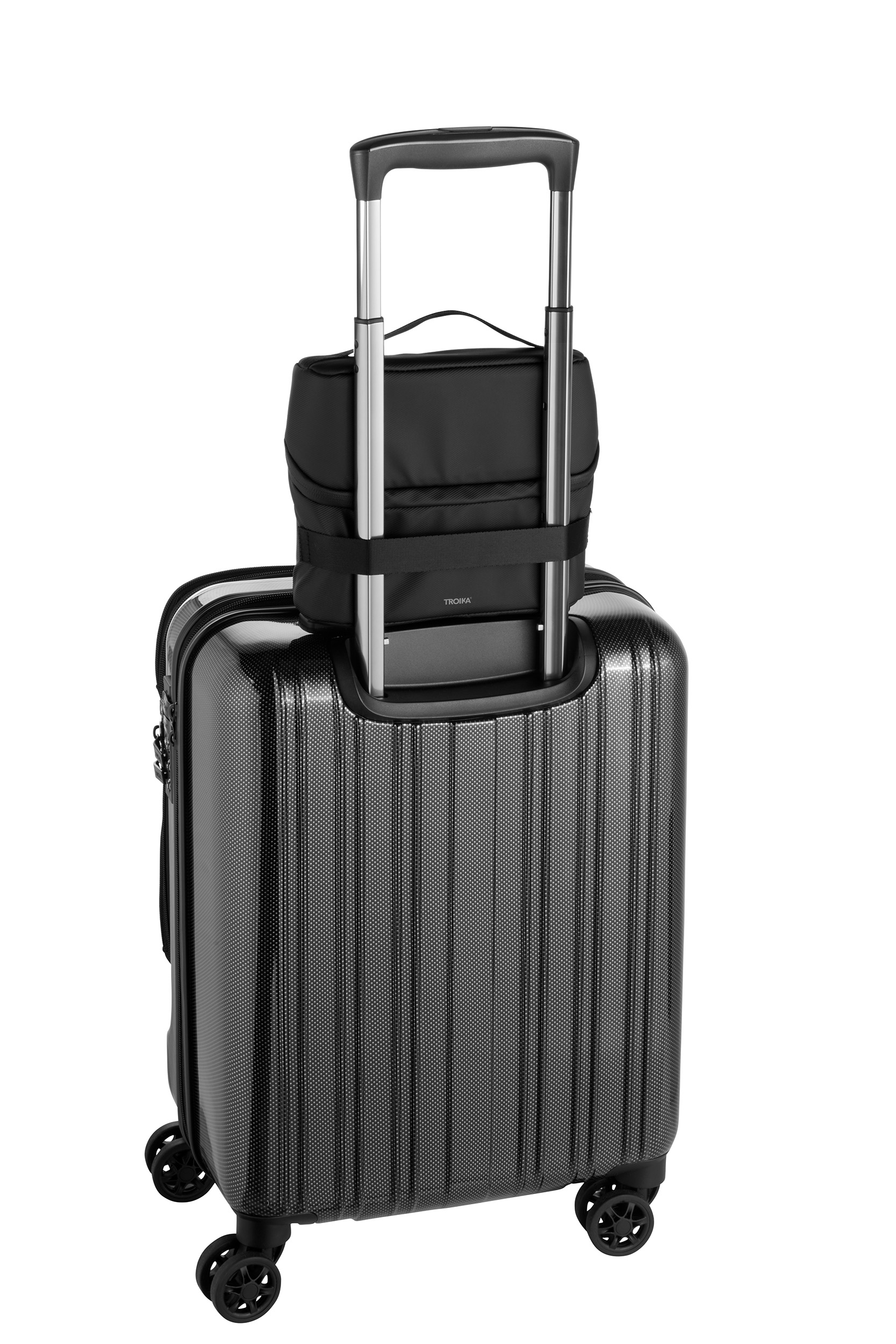 TROIKA Kabeltasche TROIKA BLACK TECH 2 GO Ranzen/Rucksäcke/Taschen