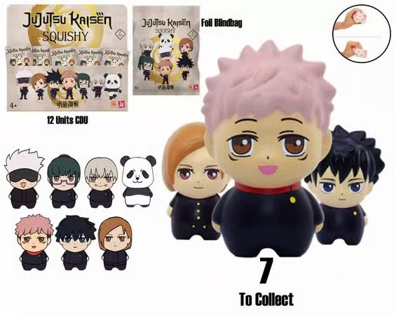 YuMe Überraschungsfigur Jujutsu Kaisen Schaumstoff